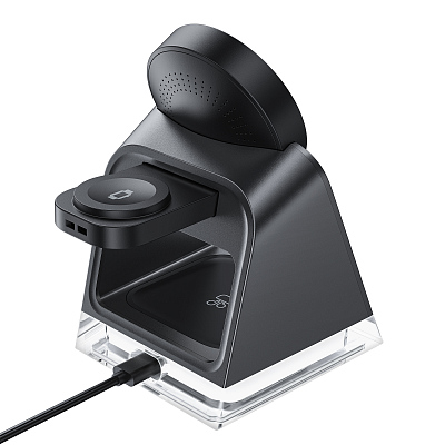 Беспроводное ЗУ ACEFAST E17 desktop 3-in-1 wireless charging holder