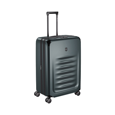 Чемодан VICTORINOX Spectra™ 3.0 Exp. Large Case, темно-зеленый, поликарбонат Sorplas™, 51x32x75 см,