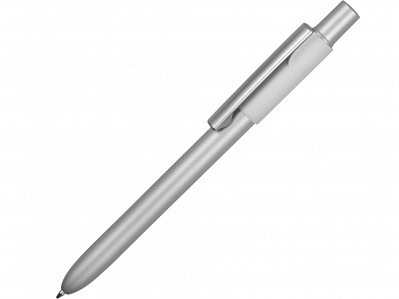 Ручка металлическая шариковая Bobble (Серый/белый)
