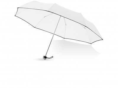 Зонт складной Линц (Белый/черный)