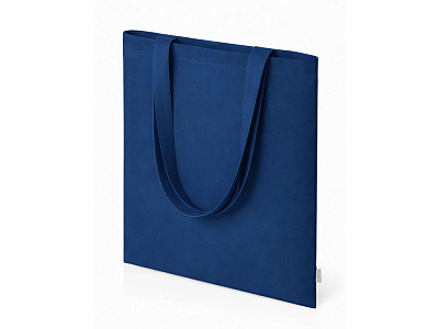 Шоппер Basio из переработанного хлопка 280 г/м2 (Синий)