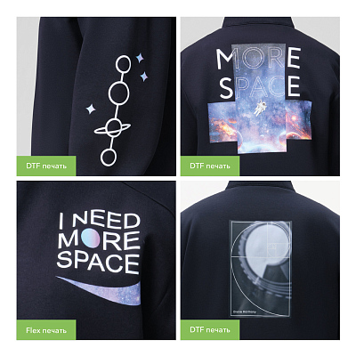 Толстовка на молнии Астин (Astin) темно-синяя, размер XXXL