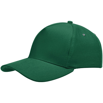 Бейсболка Standard, темно-зеленая (Зеленый)