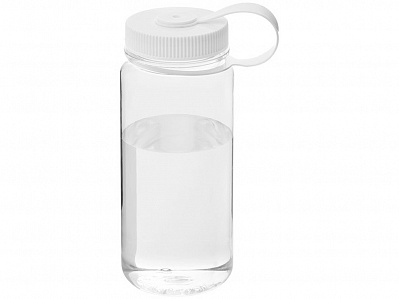 Бутылка для питья Hardy (Прозрачный/белый)