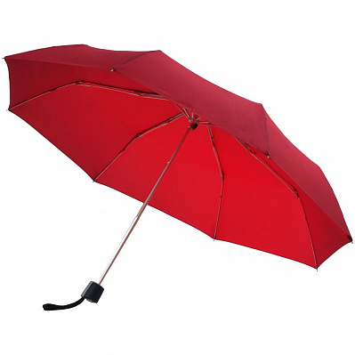 Зонт складной Fiber Alu Light  (Красный)