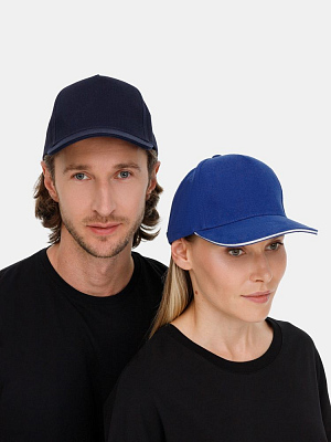 Бейсболка Classic 2.0, темно-синяя