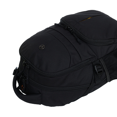 Рюкзак TORBER ROCKIT, чёрный, полиэстер, 33х15х45 см, 22 л