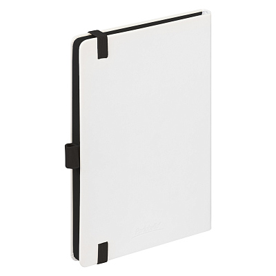 Ежедневник Арктик (Arctic) недатированный, белый/черный