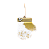 Белый с золотым