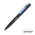 Ручка шариковая "Lip SOFTGRIP", черный с голубым - Фото 1