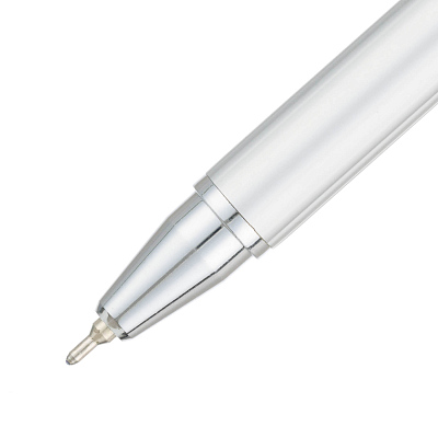 Ручка шариковая Pierre Cardin ACTUEL. Цвет - серебристый. Упаковка Р-1