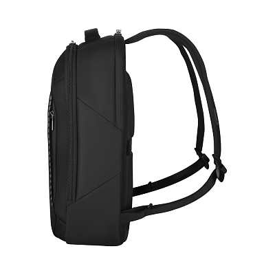 Рюкзак VICTORINOX Crosslight City Daypack, черный, RPET полиэстер, 32x18x46 см, 20 л