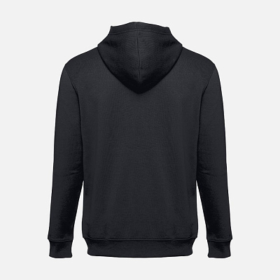 Толстовка мужская на молнии с капюшоном Amsterdam, черная