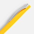 Ручка шариковая Pin Soft Touch, желтая - Фото 3