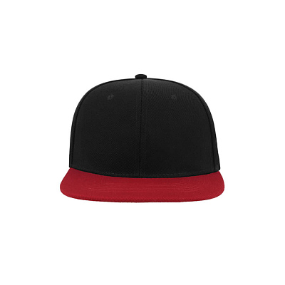 Бейсболка SNAP BACK, 6 клиньев, пластиковая застежка