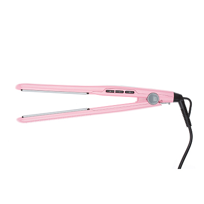 Щипцы для волос DEWAL BEAUTY Yummy, 25x110 мм, 40 Вт, розовые