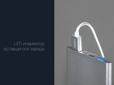 Внешний аккумулятор NEO AX120S, 12000 mAh