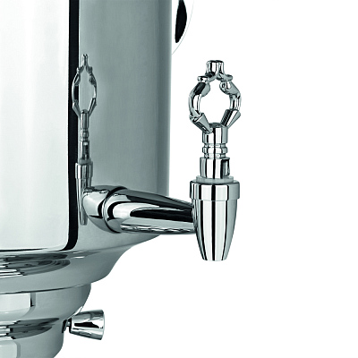 Самовар BEEM модель Katharina, 15 литров, серебристый