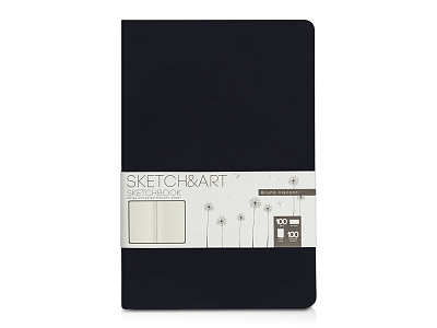 Скетчбук Sketch & Art 100 г/м2, soft-touch (Чёрный) Скетчбук Sketch & Art 100 г/м2, soft-touch (Чёрный)