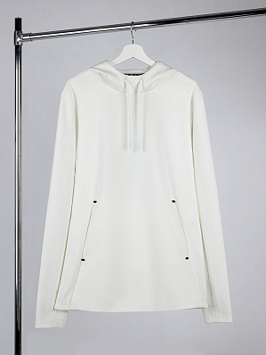 Худи унисекс Begi, синее (Белый)