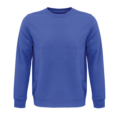 Толстовка свитшот унисекс COMET 280 из органического хлопка (Синий)