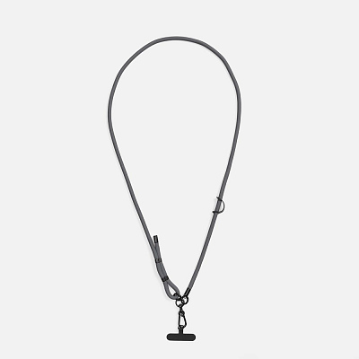 Шнурок для телефона OmniHold  (Серый)