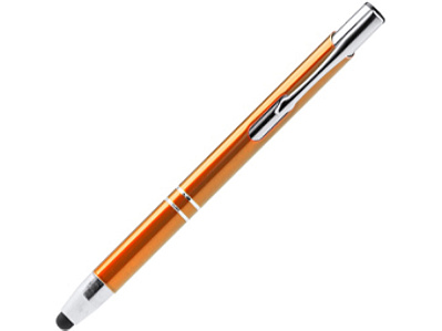 Ручка-стилус металлическая шариковая KRUGER (Оранжевый)