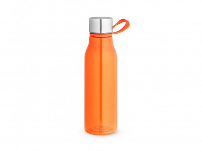 Бутылка спортивная из переработанного пластика rPET SENNA, 590 мл (Оранжевый)