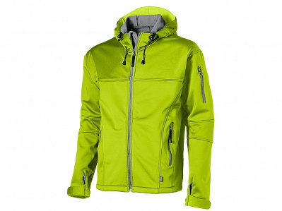 Куртка софтшел Match мужская (Светло-зеленый/серый)