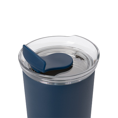 Термокружка вакуумная Страда (Strada), синяя