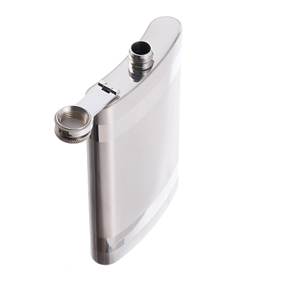 Фляга S.Quire 0,27 л, сталь, серебристая