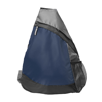 Рюкзак Pick, т.синий/серый/чёрный, 41 x 32 см, 100% полиэстер 210D (Темно-синий)