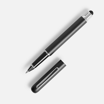 Роллер Scribo со стилусом, матовый серый (Серый)