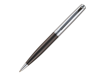 Ручка шариковая LEO (Серебристый, черный)