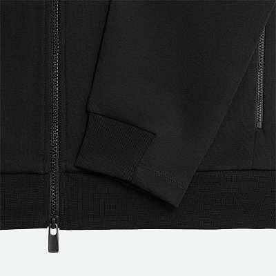 Толстовка на молнии ASTIN черная, размер S/M