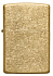 Зажигалка ZIPPO Classic с покрытием Tumbled Brass, латунь/сталь, золотистая, матовая, 38x13x57 мм - Фото 2