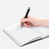 Ручка шариковая Arc Soft Touch, черная - Фото 4