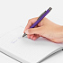 Ручка шариковая Atento Soft Touch, фиолетовая - Фото 4