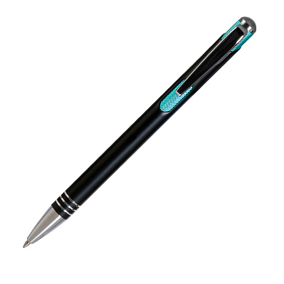 Шариковая ручка Bello, черная/оливковая (Черный)