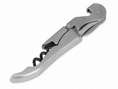 Нож сомелье из нержавеющей стали Pulltap's Inox (Черный, серебристый)
