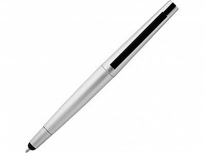 Ручка-стилус шариковая Naju с флеш-картой на 4 Гб (Серебристый)