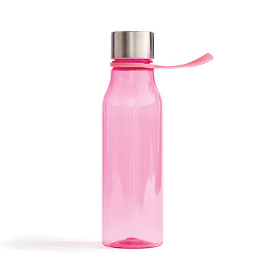 Бутылка для воды VINGA Lean из тритана, 600 мл (Розовый;)