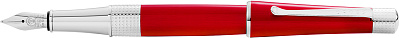 Перьевая ручка Cross Beverly Red lacque, перо М (Красный)