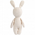 Мягкая игрушка Beastie Toys, заяц с белым шарфом - Фото 4