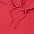 Толстовка с капюшоном унисекс Hoodie, красный меланж - Фото 3