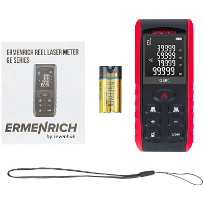 Лазерная рулетка Ermenrich Reel GE60