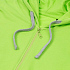 Толстовка на молнии с капюшоном Unit Siverga, зеленое яблоко - Фото 3