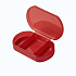 Витаминница TRIZONE, 3 отсека; 6 x 1.3 x 3.9 см; пластик, красная - Фото 1