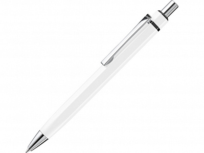 Ручка металлическая шариковая шестигранная Six (Белый)