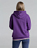 Толстовка на молнии с капюшоном Unit Siverga, фиолетовая - Фото 11